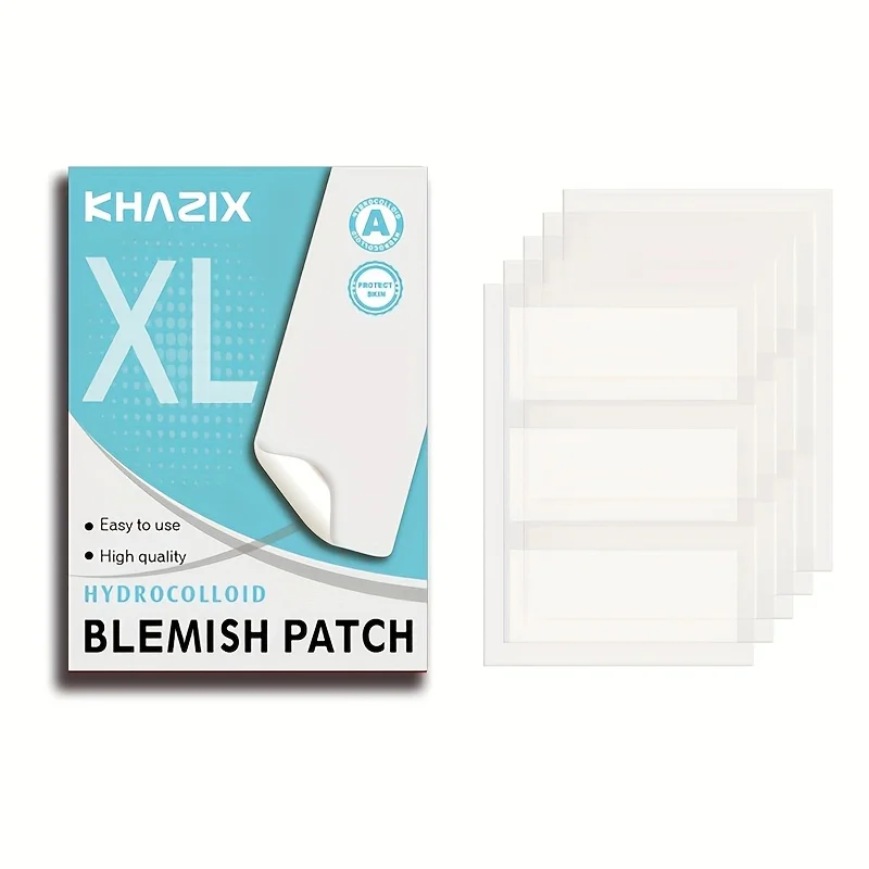 

Extra Large 30-Count Hydrocolloid Acne Patches - Alcohol-Free, Fragrance-Free Spot Stickers For All Skin Types, Cleansing Pimple