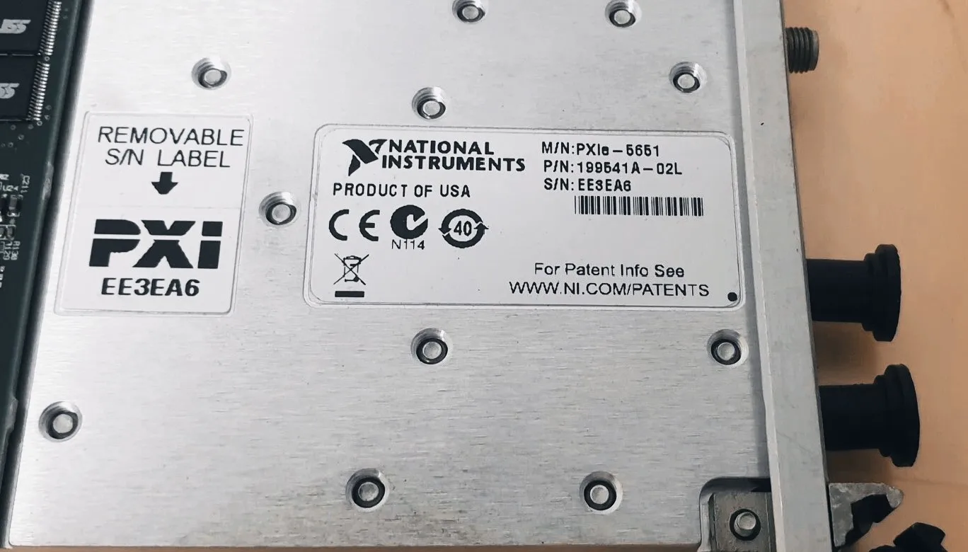 NI PXIE-5651 RF Signal Generator 781216-01