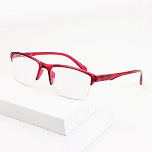 Ultra-Licht-Lesebrille Halbrahmen, Computerbrille, + 75, 100, 125, 150, 175, 200, 225, 250, 275, 300, 325, 350, 375, 400, 1PC 8 Hauptverkaufsbrillen lesen 175 - №6