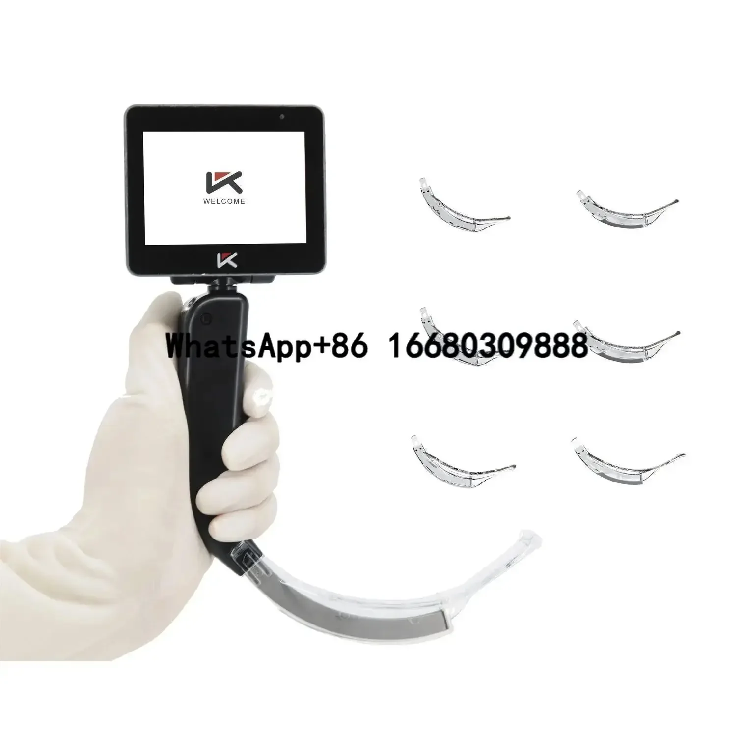 

Best selling adult Disposable flexible laryngoscope cheap Consumables blade Disposable Rigid Video Laryngoscope