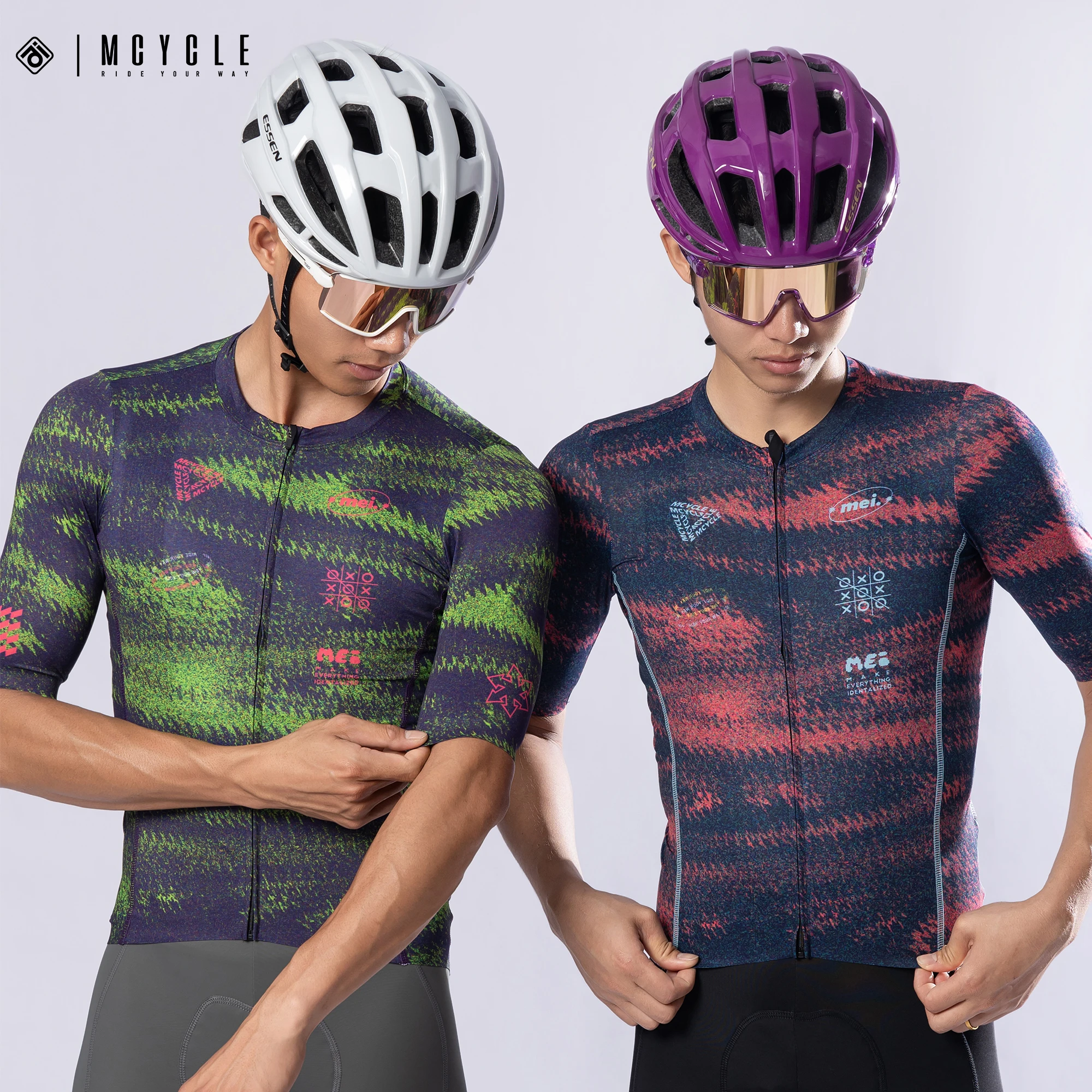 

Mcycle New Design Cycling Clothing Comfortable Quick Dry Bicycle Bike Shirt Breathable Long Sleeves Man Cycling Jersey Summer