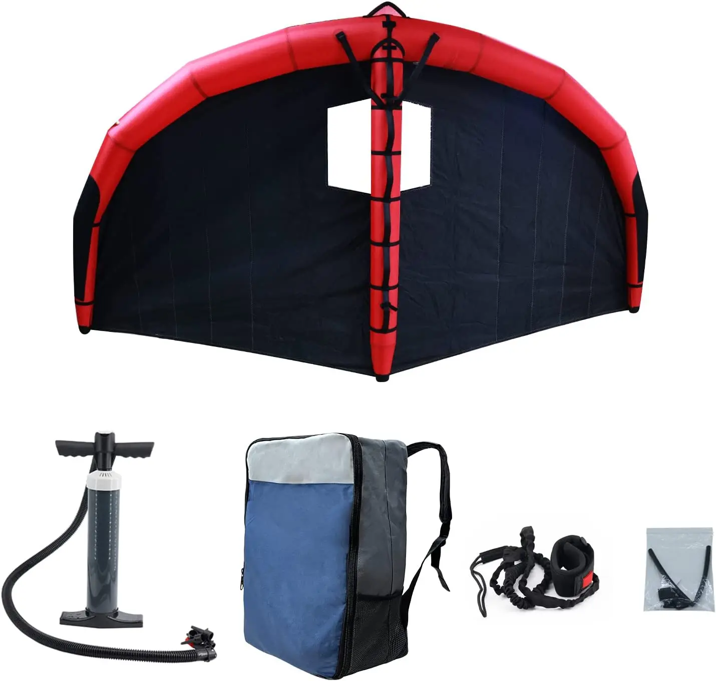 Red Windsurfing Sail Wingsurfing Kitesurfing Surfing Standup Board Windsurf Sails