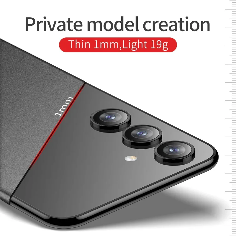 For SAMSUNG GALAXY S25 S25+ Plus Ultra FE 5G Hard PC Shockproof Cover Lightweight Ultra Slim Anti-Fingerprint Matte Case Covers - náhled 3