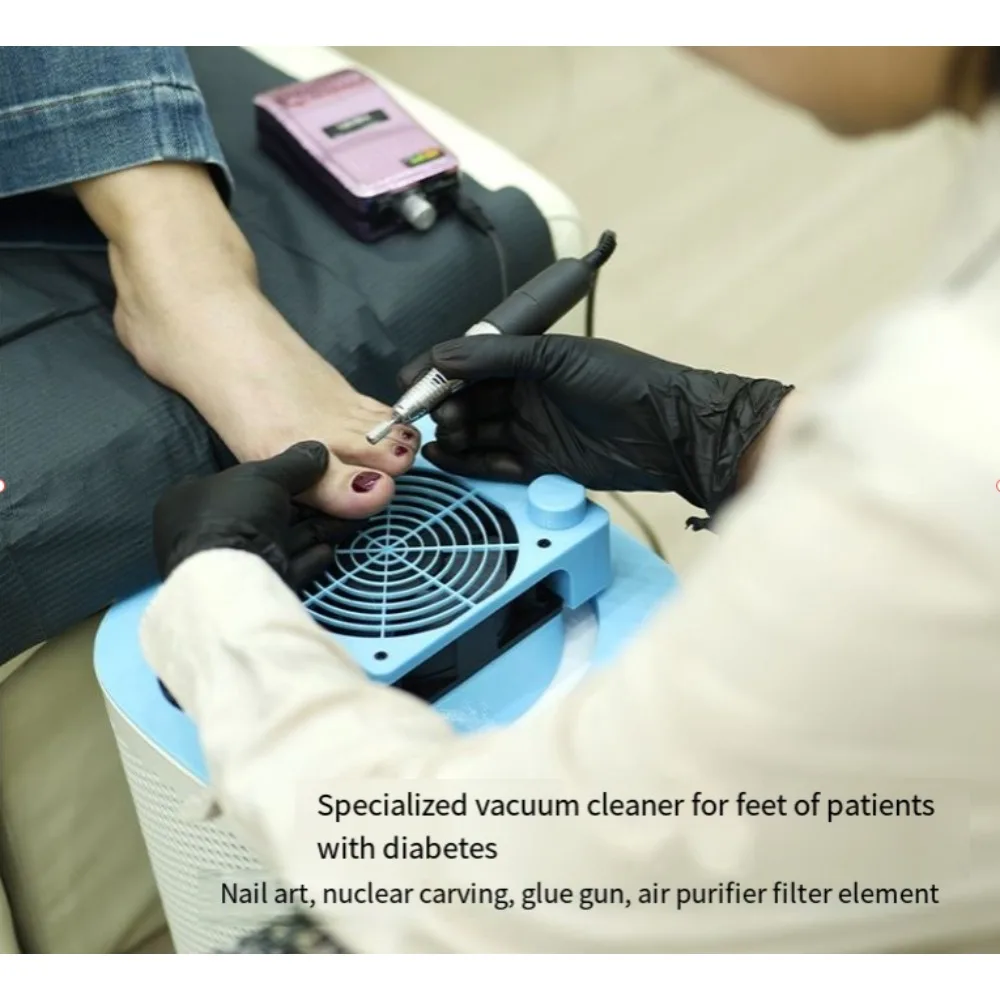 UA‑003 Desktop Dust Extractor, Multi‑scene Suction Device for Nail Salon & Hand‑craft Engraving Polishing