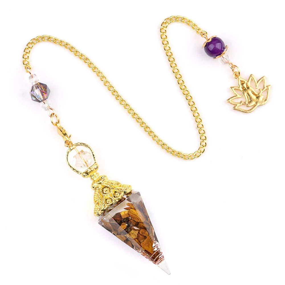 Natural Crystal Opal Colorful Hexagonal Pendant Necklace for Women