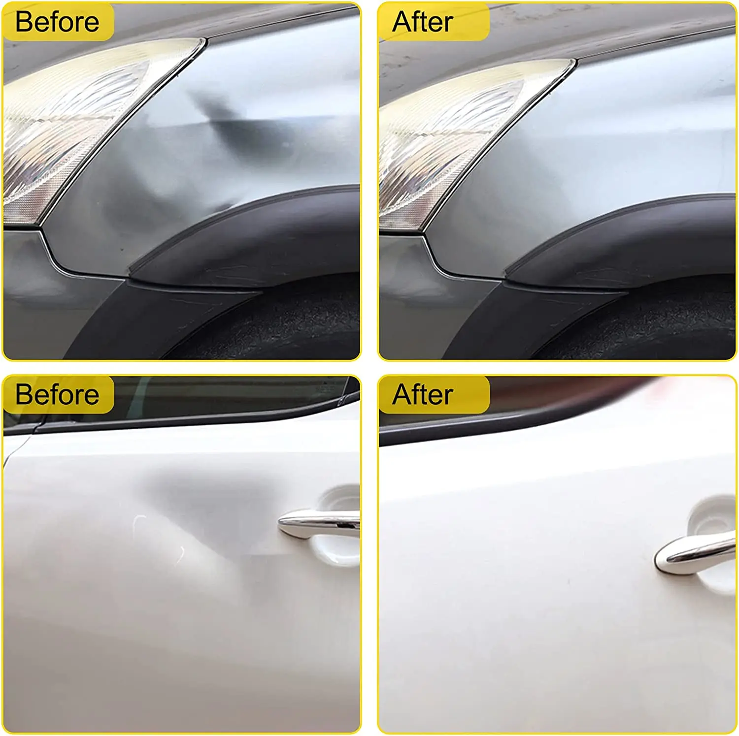 Auto Repair Tools Paintless Dent Removal Rod,Car Dent Removal Tools with Tap Down