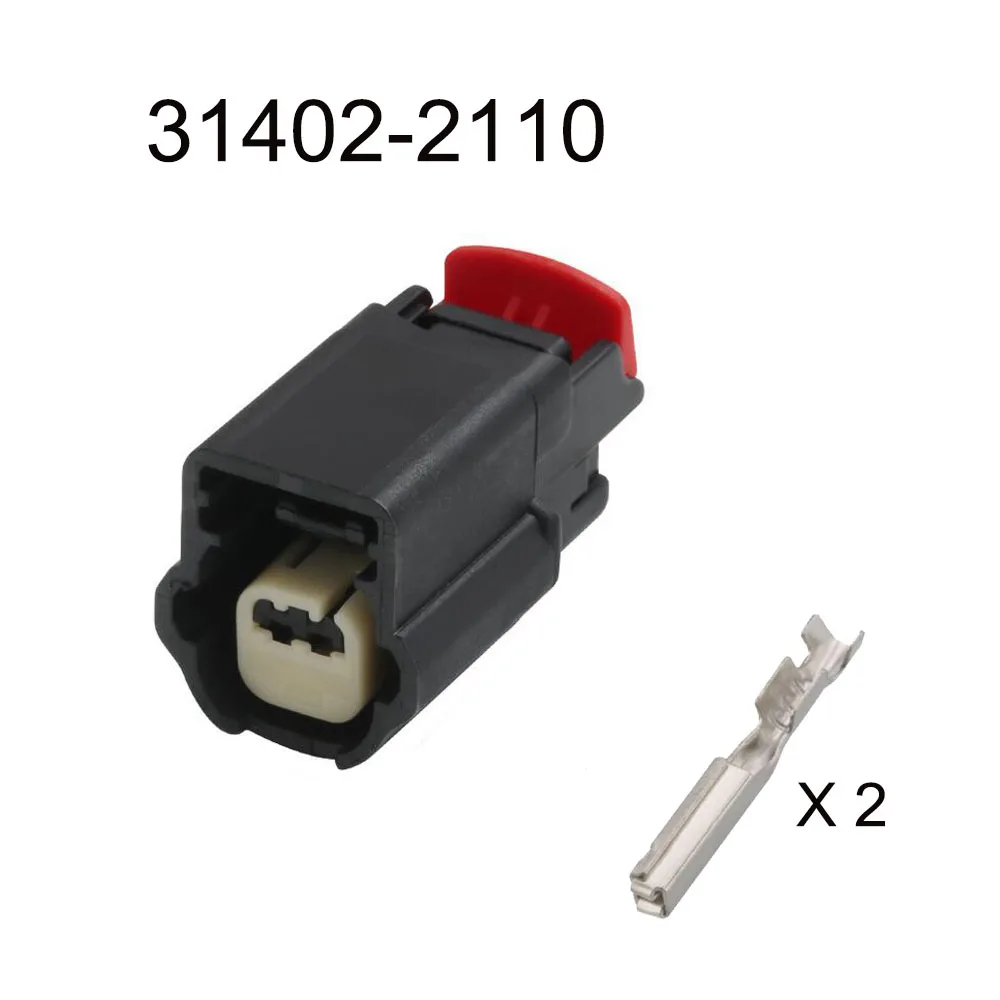 100SET DTM06-2S-E007 connettore femmina per auto cavo terminale giacca presa automatica connettore a 2 pin spina automobilistica