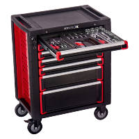 232pcs Car Repair Mechanical Hand Tool  Trolley Set Garage Cabinets
