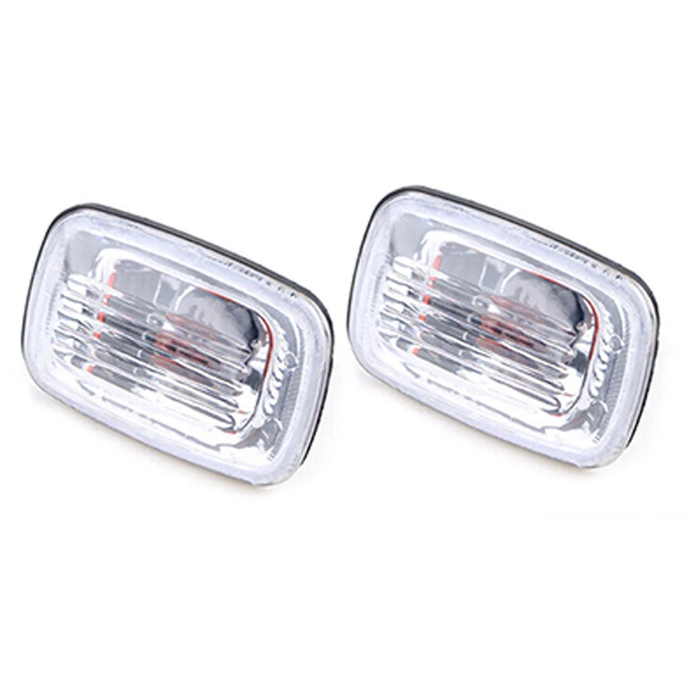 2 Pcs Car Front Bumper Side Marker Turn Signal Lamps Side Marker Light For Toyota For Cruiser LC100 98-07 - Image 2