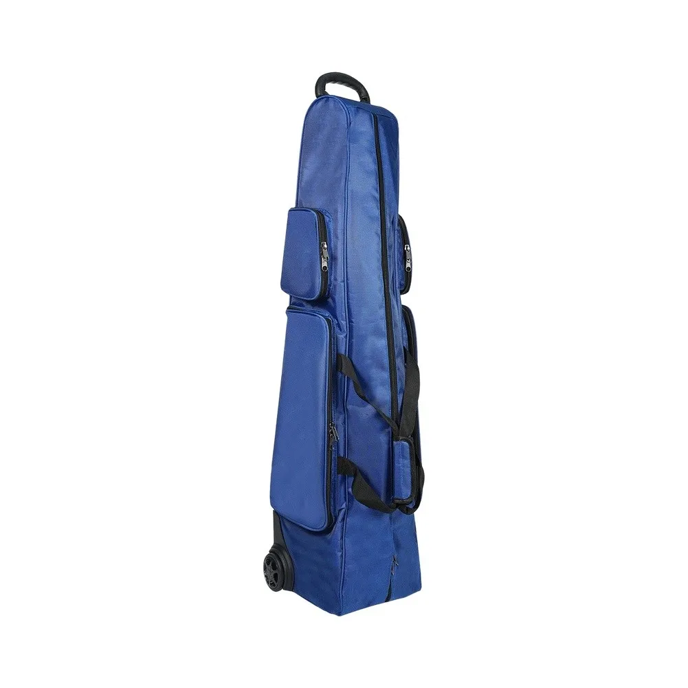 Fencing Trolley Backpack for Athletes 1680D Oxford + Steel Construction 110x28x30cm Wheeled Gear Transport Bag