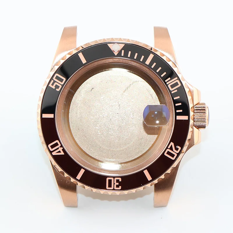 

Full gold men's watch case 40mm, movement NH34/NH35/NH36 not included