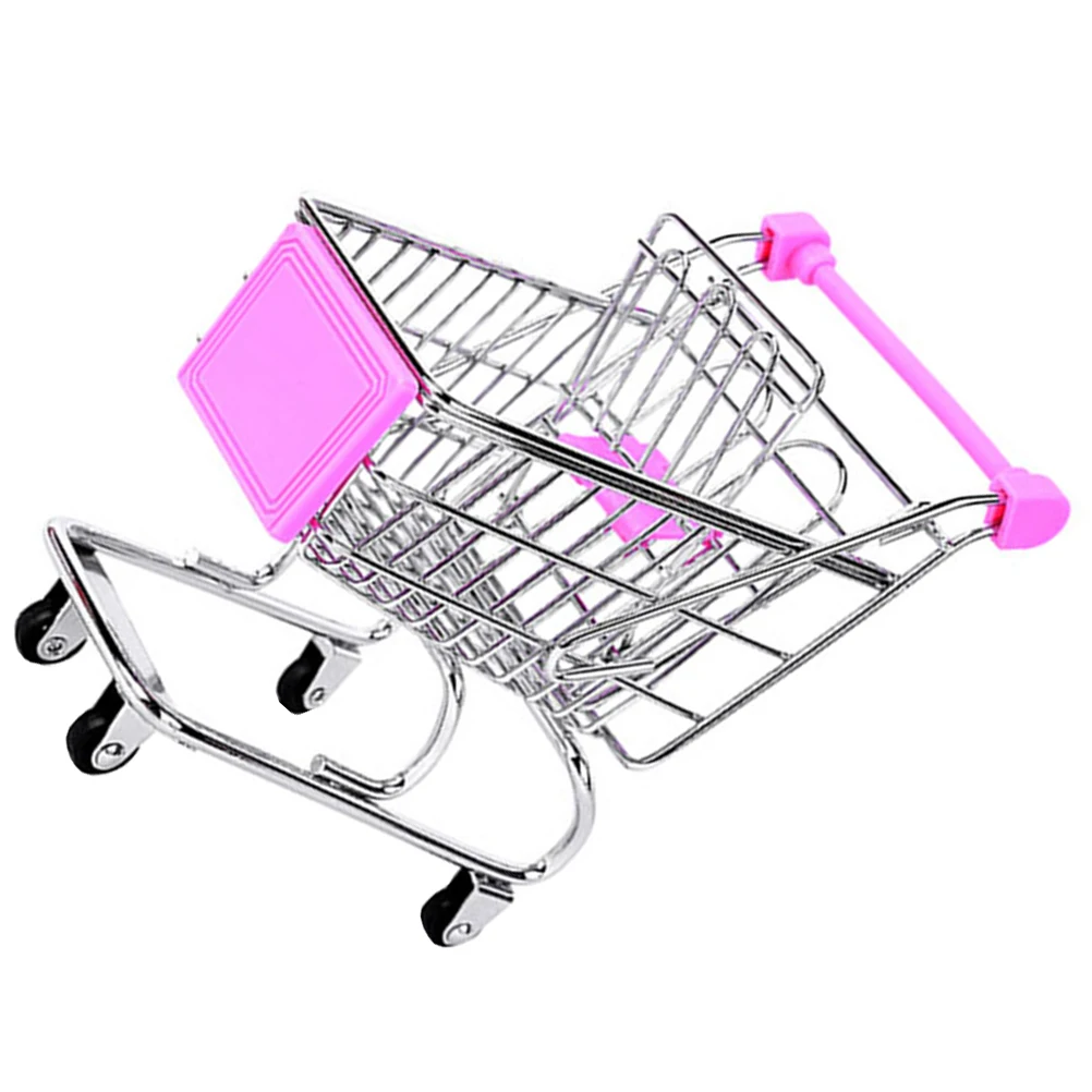 Mini carrello forgiato Porta alimenti Cestino per snack per friggere Pratico contenitore in ferro per patatine fritte per bambini