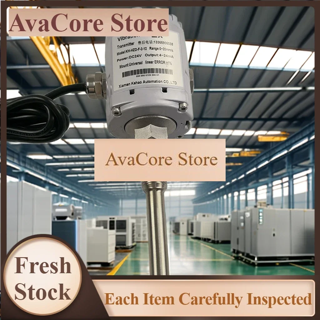 AvaCoreIntegrated 4-20mA Explosion-proof Vibration Sensor Transmitter 0~20mm/s Monitoring System Housing Model Number Sensor Mod