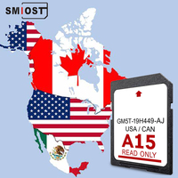 2024 North America 2024 for Ford Lincoln A15 Navigation SD Card GPS Sync2 Latest Update Map USA CAN MEX