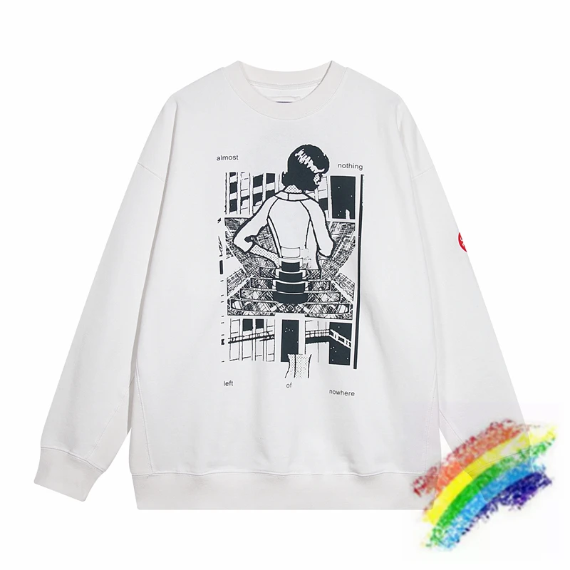 

CAVEMPT Sweatshirts Men Woman Manga Women's Print Crewneck CAV EMPT Hoodie