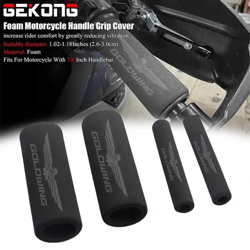 For Honda GoldWing 1800 GL1800 Gold Wing GL1500 CT125 CB125 Motorcycle Handle Anti Slip Cover Soft Sponge Grip Handle Protector