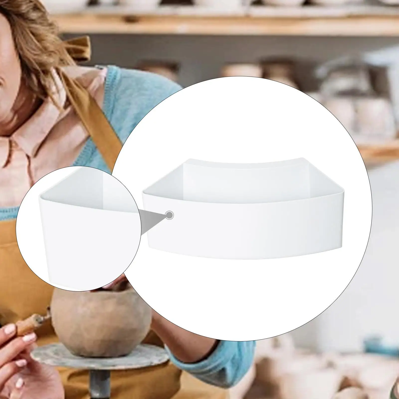 

Держатель инструмента для гончарного круга, керамический органайзер для инструментов, стеллаж для хранения художественных принадлежностей для изготовления керамики и проектов «сделай сам»