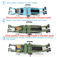 Adjustable Canvas Lumbar traction Traction Bed Body Stretch Spine Ankle Vertebra Injurie Tensioner Brace(Without Bed)