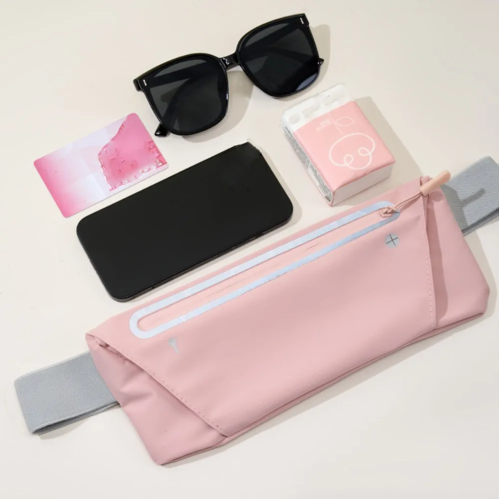 

Large Capacity Sport Mobile Waist Bag Multi-function Lightweight Running Waist Bag Storage Breathable Sports Phone Bag