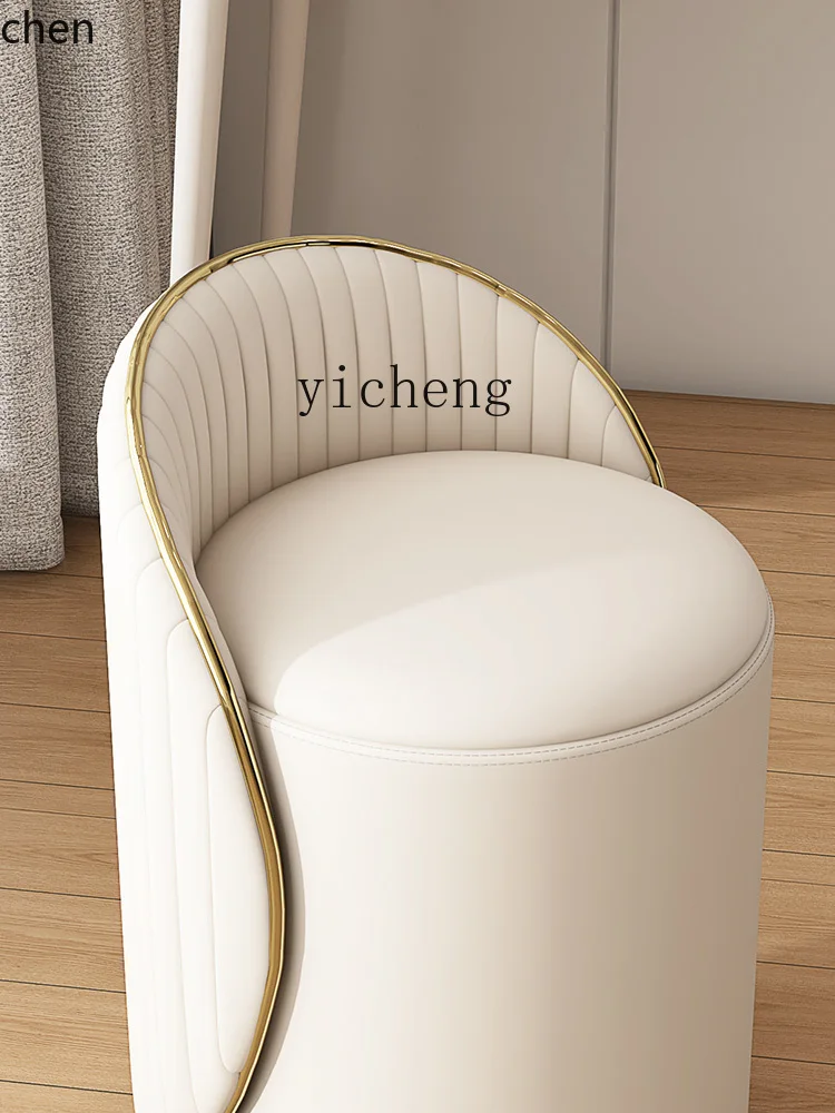 YFY Cosmetic Chair Modern Minimalist Dressing Table Bedroom Manicure Removable Storage Chair 5