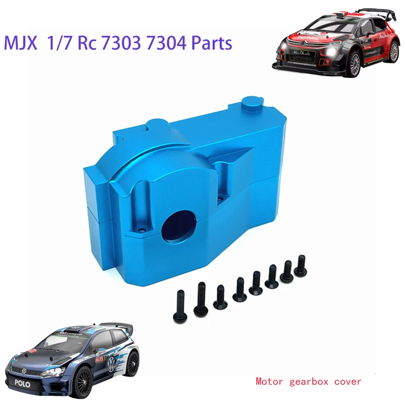 MJX Hyper GO 7303 1/7 Citroen C5 WRC piezas de coche teledirigido para postcopa, copa de dirección delantera, cubierta de caja de cambios de Motor, soporte de mariposa, brazo oscilante
