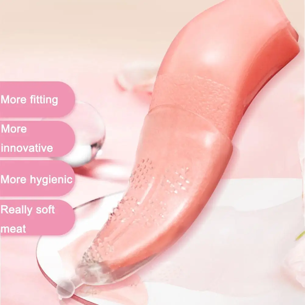 1/3 PCS 구강 섹스 콘돔 초박형 입자 혀 핥는 도구 질 마사지 G-스팟 자극 유혹 성인 섹스 토이