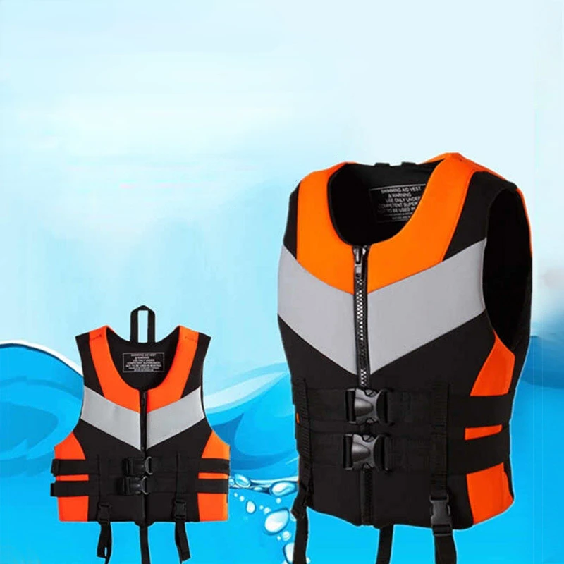 Professional Rescue Vest for Adults, Suitable for Offshore Fishing and Water Sports