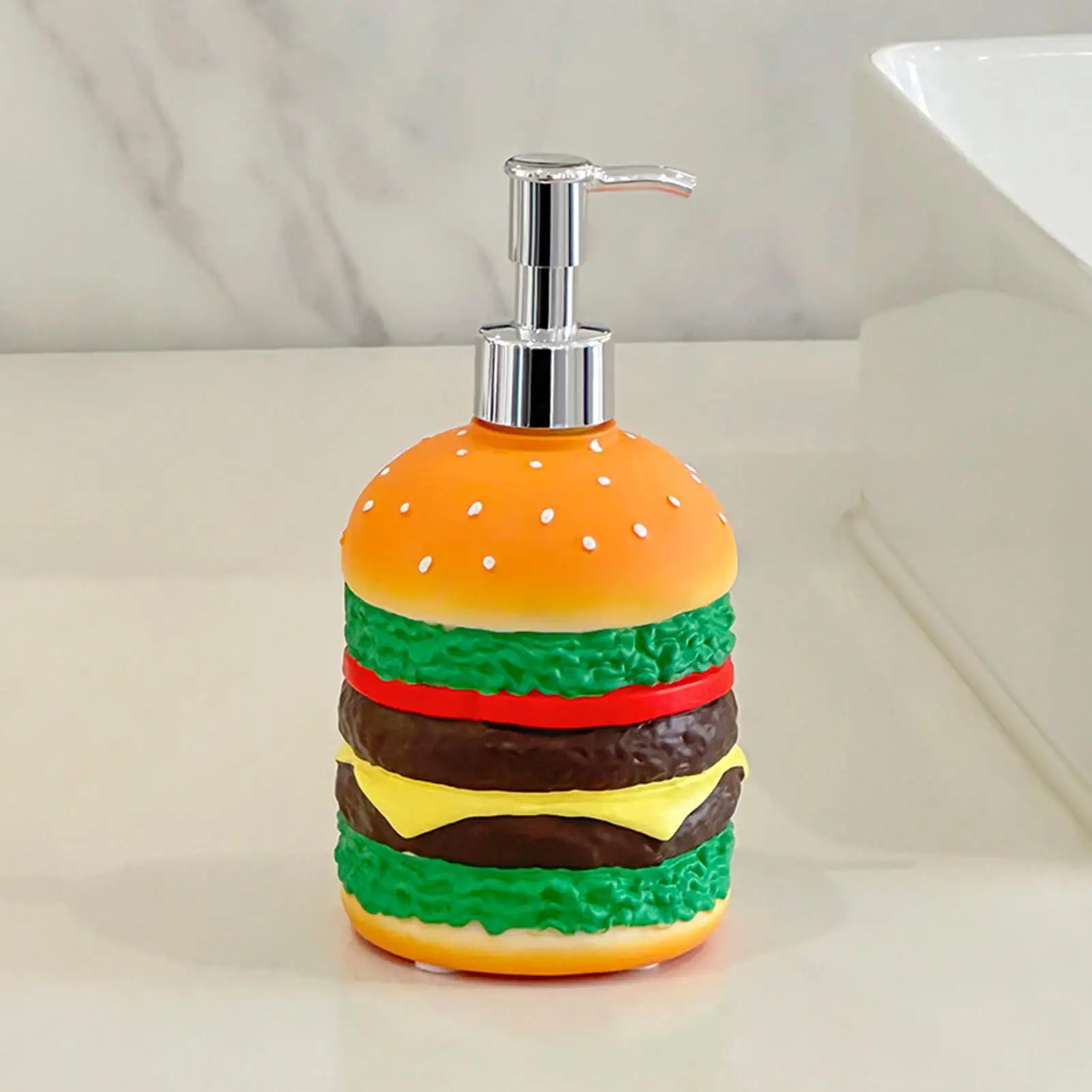 

Дозатор для кухонного мыла, контейнер для мытья посуды для гамбургеров, многоразовый дозатор мыла для коммерческой столешницы, ванной комнаты, душа, кухни