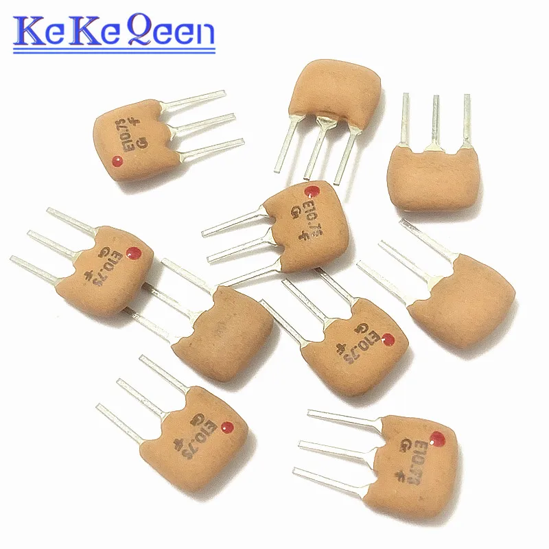 10PCS  ZTT10.7M SFELF10M7GA00-B0 E10.7S +-230KHZ 10.700MHZ DIP-3 3PINS Ceramic FILTER 10.7MHZ 230KHZ BAND RADIA