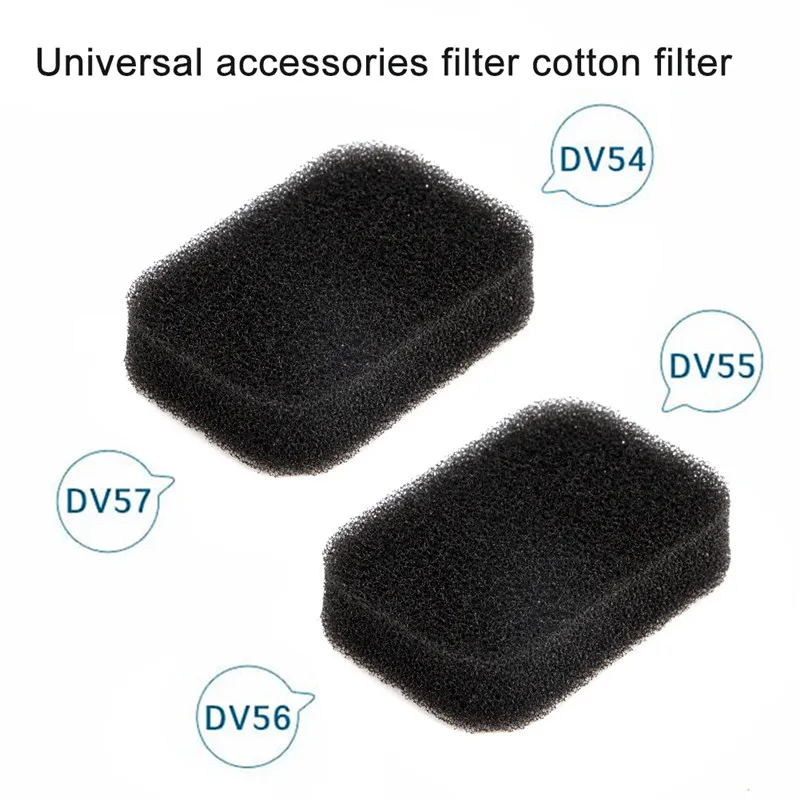 8/20/50 Pair DeVilbiss Respirator Machine DV54/55/56/57 Universal Accessories CPAP Replacement Black Foam and White Filters