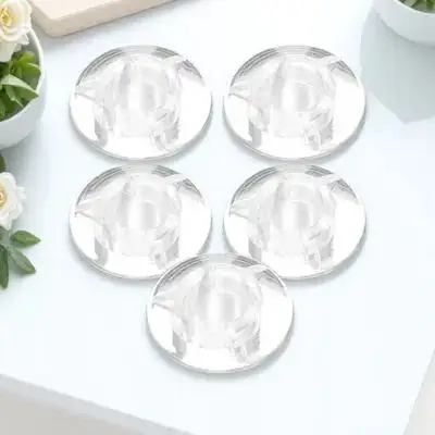 

5pcs Mushroom Footswitch Topper For Guitar Effect Pedal Caps Plastic Protective Replacement Parts Music Instrument Accessories