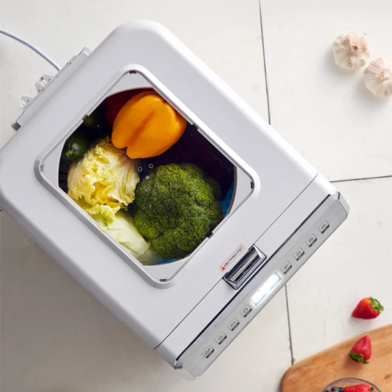 Home Fruit and Vegetable Sterilizer Food Purification Washer Removes Pesticide Residues Electric Vegetable Sterilizer