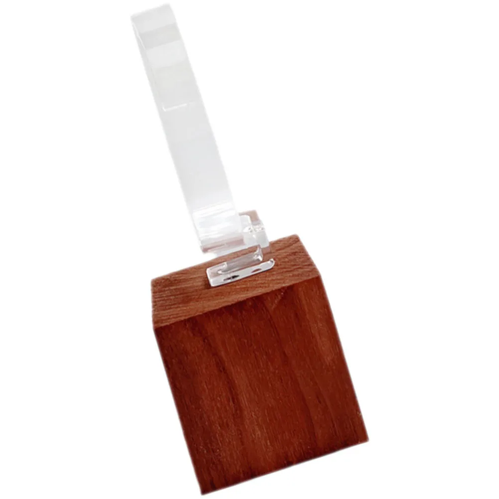 

Watch Display Stand Wrist for Holder Single Black Walnut Stands Storage Transparent Mens