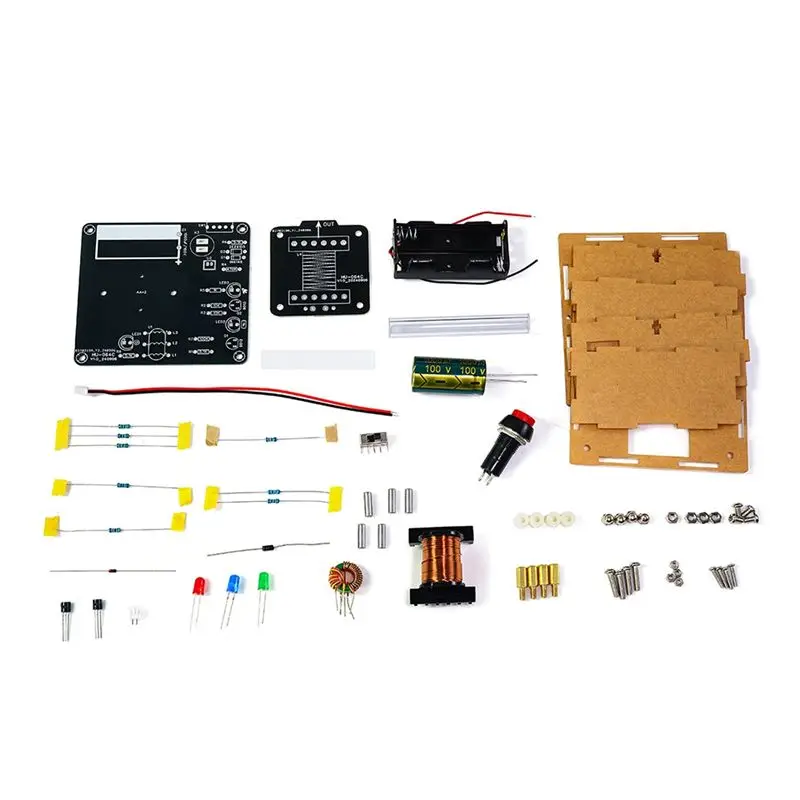 

AT21-DC3V DIY Coil Boost Module Kit High-Voltage Electromagnetic Transmitter Converter For Welding Applications Practice
