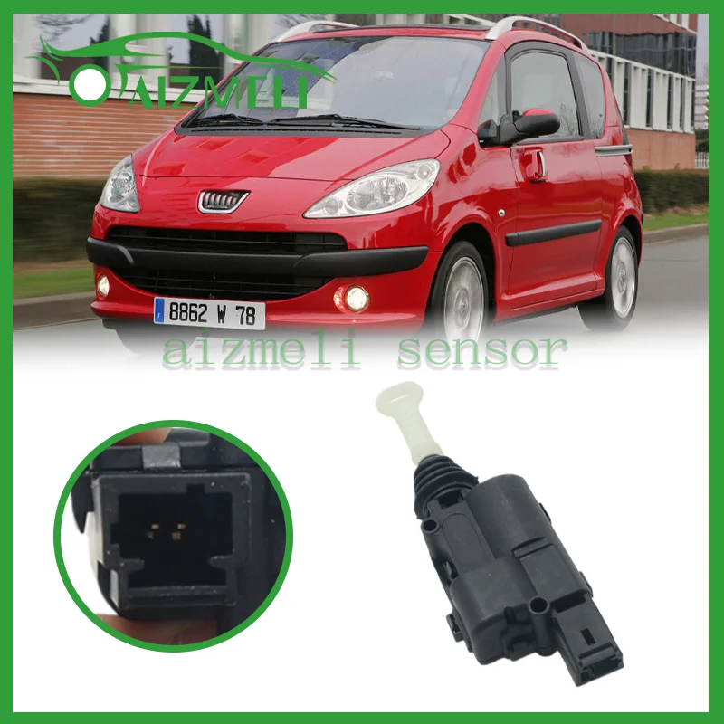 Actionneur de verrouillage centralisé de porte avant gauche/droite 661536 pour Peugeot 1007 2005~2016 2006 2015 1.4L 1.6L Auto OEM