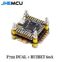 JHEMCU F7 Stack F722 Dual Flight Controller with RuiBet 60A ESC 3-6S 30.5*30.5mm for RC FPV Freestyle Drone