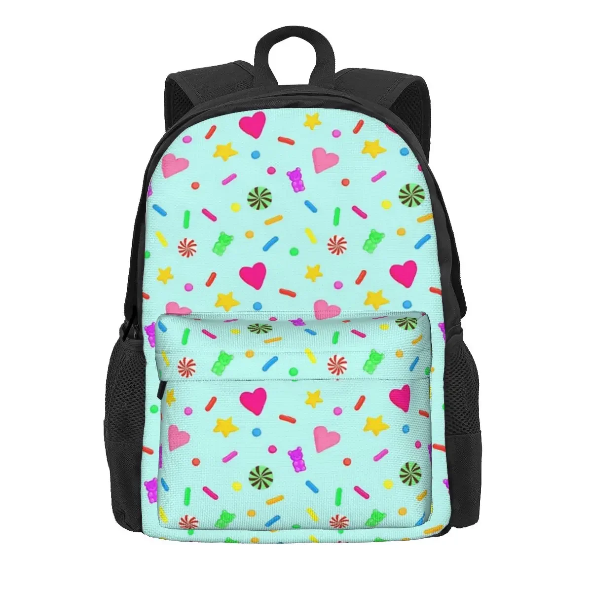 

Vanellope VonSchweetz Pattern Backpacks Boys Girls Bookbag Children School Bags Cartoon Kids Travel Rucksack Shoulder Bag