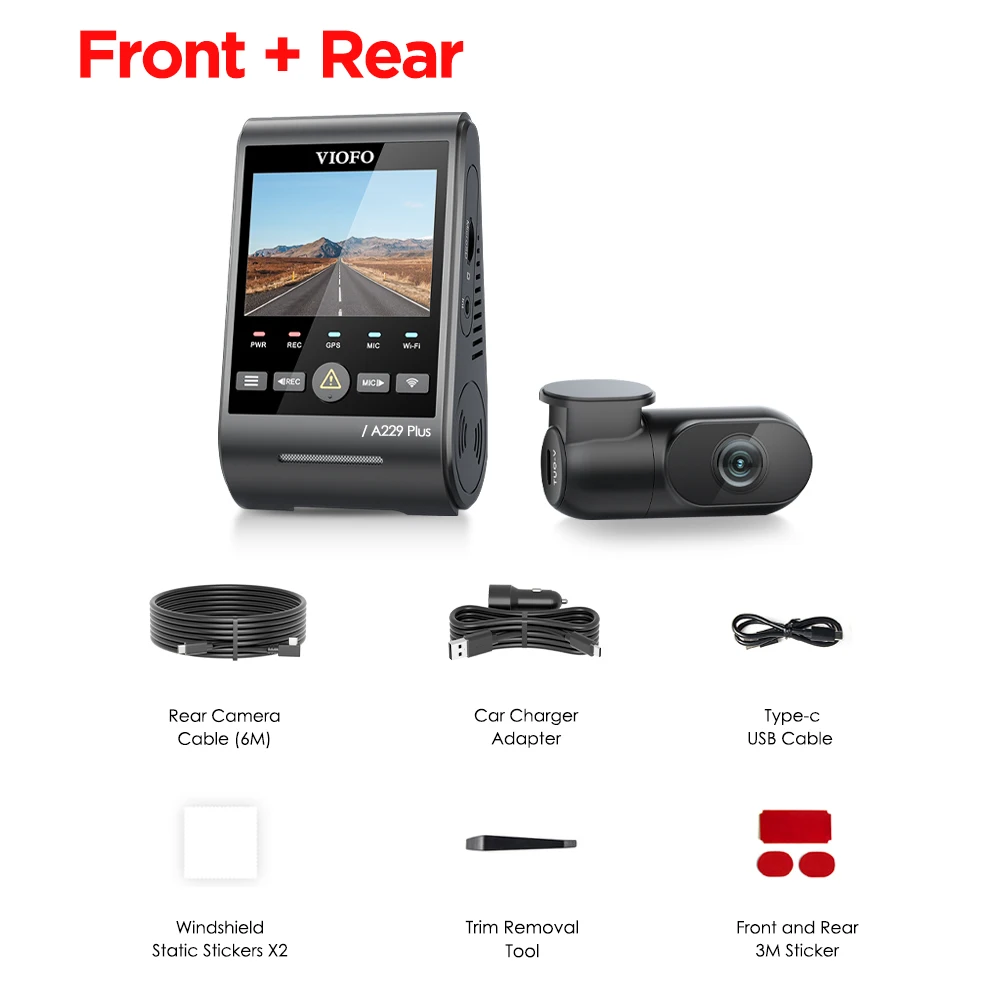 Viofo A229 Plus Dashcam 3