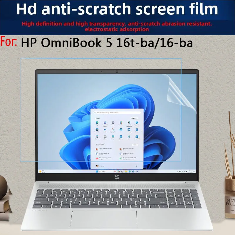 Para HP OmniBook 5 16t-ba/16-ba, película protectora para pantalla de portátil, película anti-azul, película endurecida, película protectora, película antirreflectante