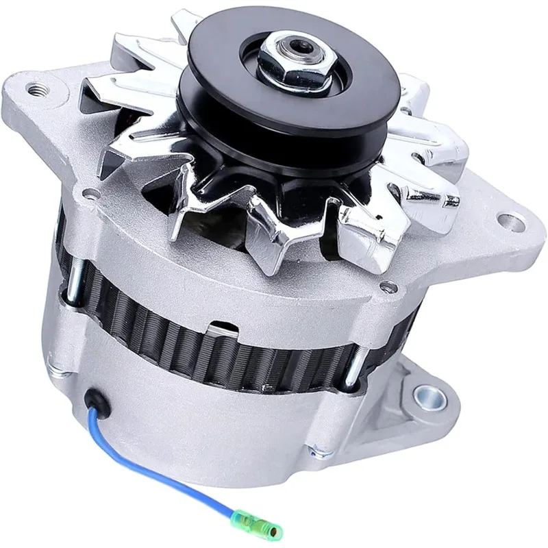 

80A Alternator ALT32087 129470-77200 119573-77201 for Yanmar 3JH 4JH 4LHA 6LY for Hitachi LR180-03A 4JH3E 4JH3CE1 Engine 12V