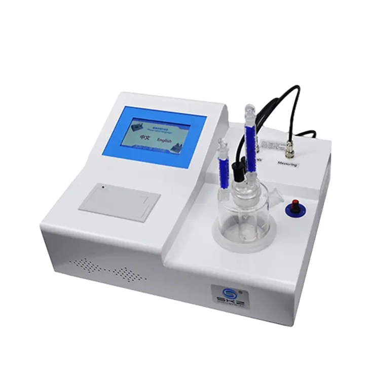 SKZ1038B high quality accuracy oil water content tester micro-moisture analyzer Columetrico Karl Fischer Titration