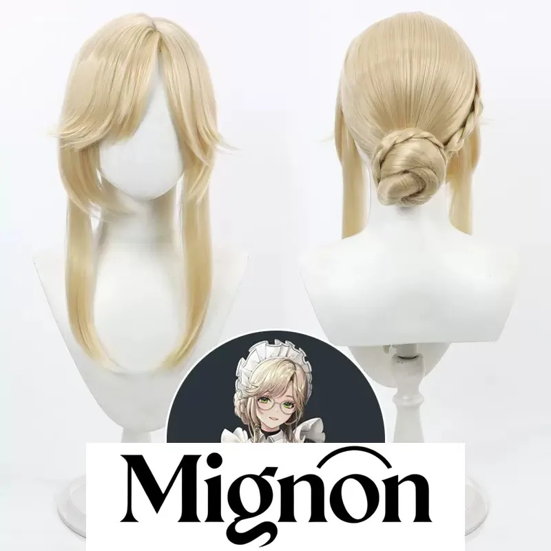 

Goddess of Victory: NIKKE Ade Cosplay Wig One-piece Updo Style Simulated Scalp