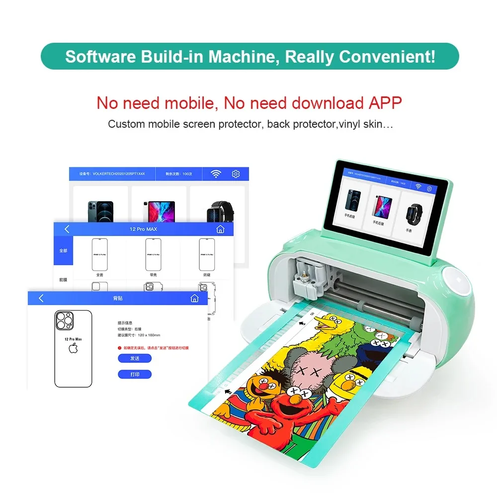 2024 Innovative Mini XR Cutter High Quality Vinyl Cutting Plotter 3D TPU Hydrogel Protector Unlimited GPS Anti-Spy Smart Watches