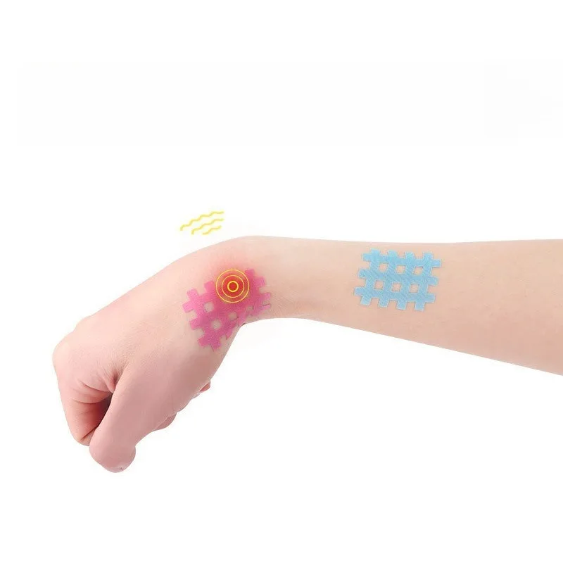 

Stickers Cross Kinesiology Tape Pain Relief Stickers Sports Acupoint Muscle Physiotherapy Mussle Tape