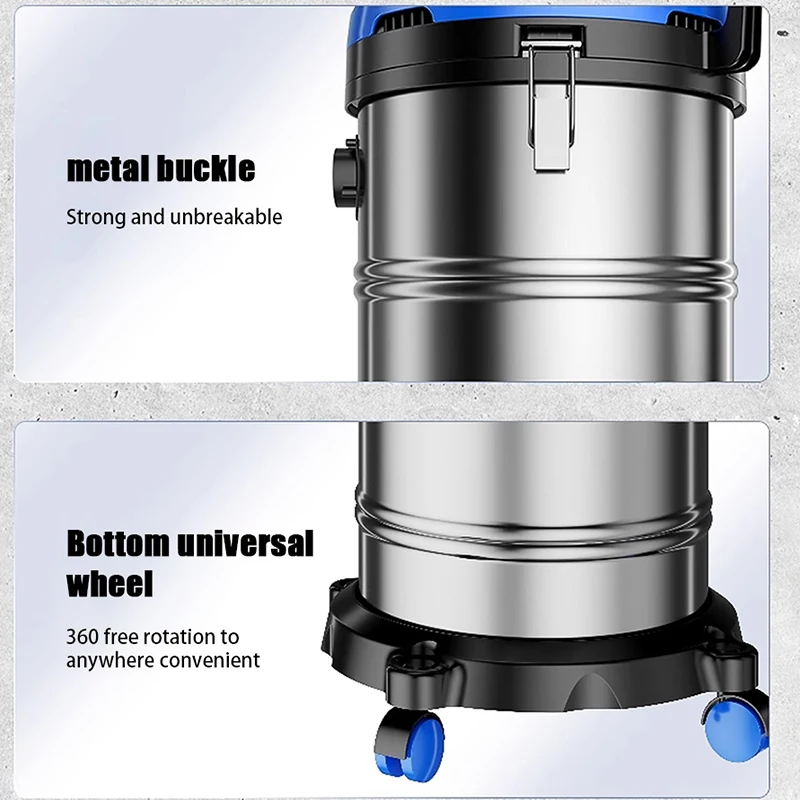 Мощный пылесос для влажной и сухой уборки с сильным всасыванием, портативный автомобильный пылесос для украшения дома, чистка