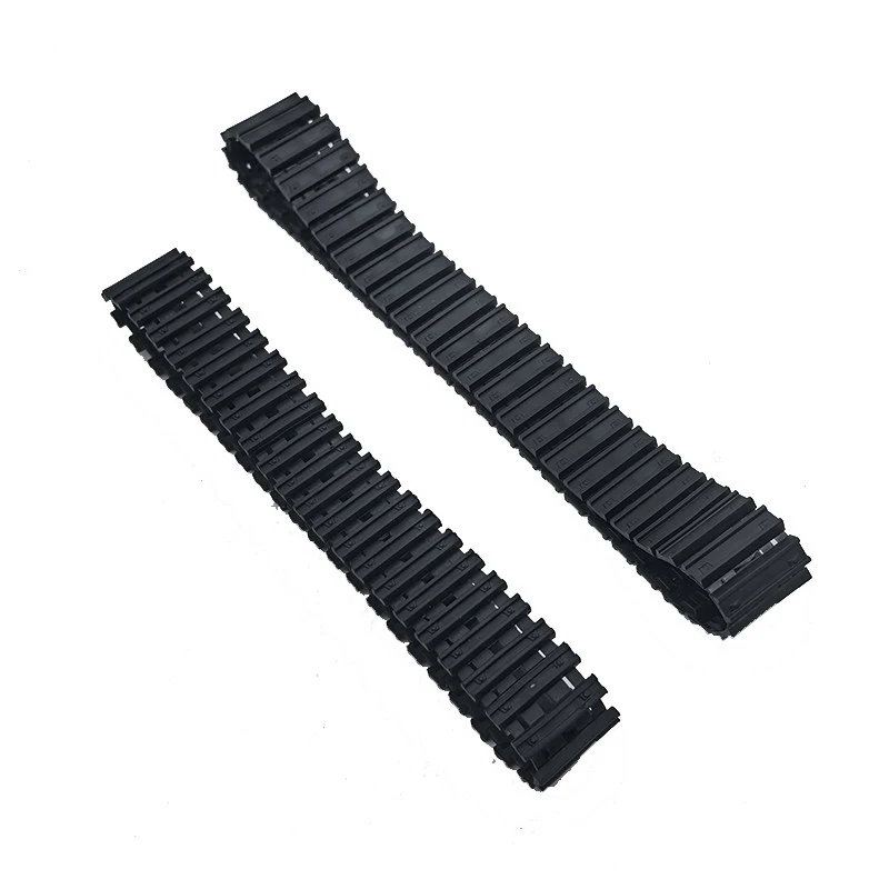 RC Excavator Track​ 2.3/2.5cm Width 17.5/21cm Single Side Length Rubber Tire Belt DIY Parts for TOY Tank/Off-road Vehicle Model