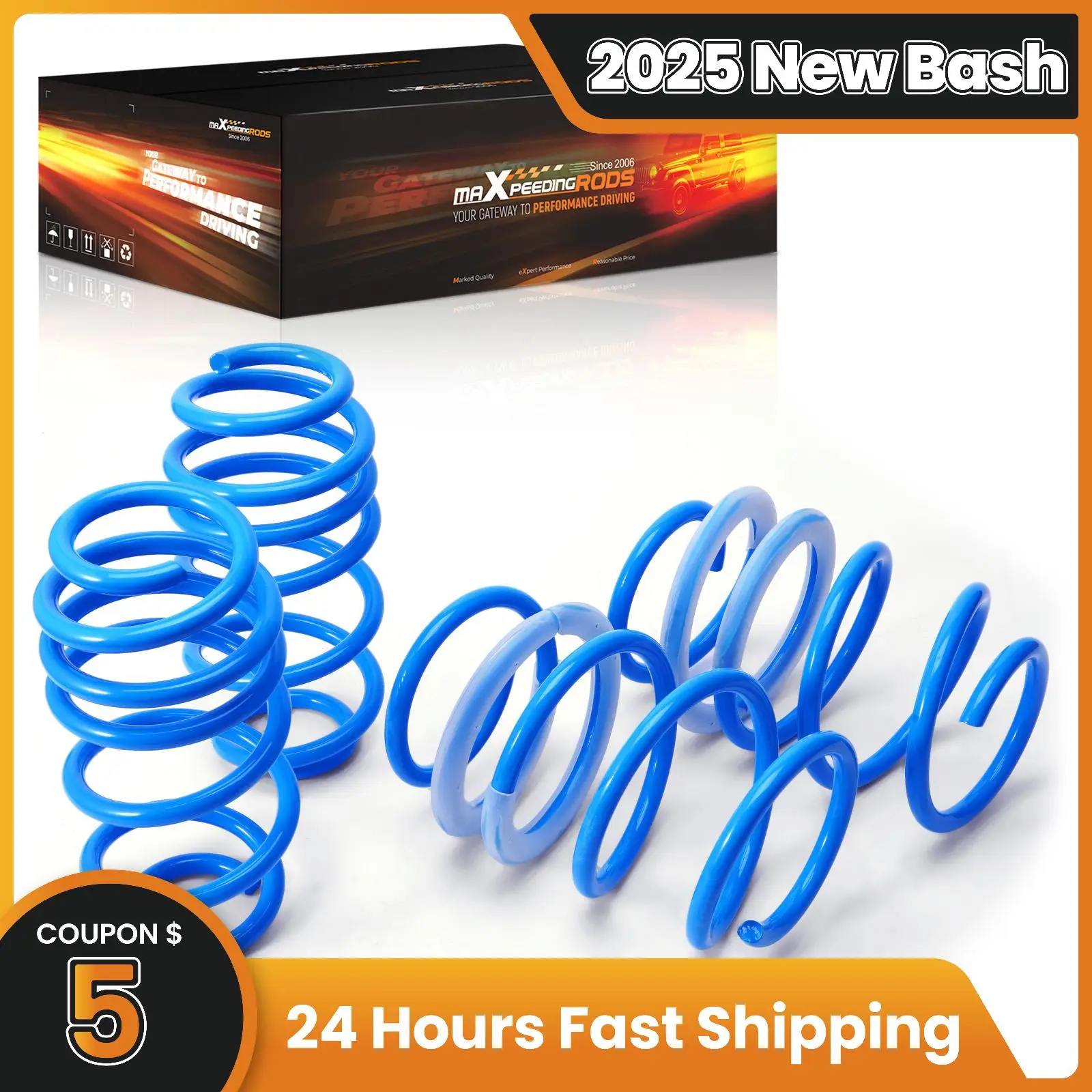 

MaXpeedingrods High Performance Lowering Springs For Honda Accord 2018+ Sedan