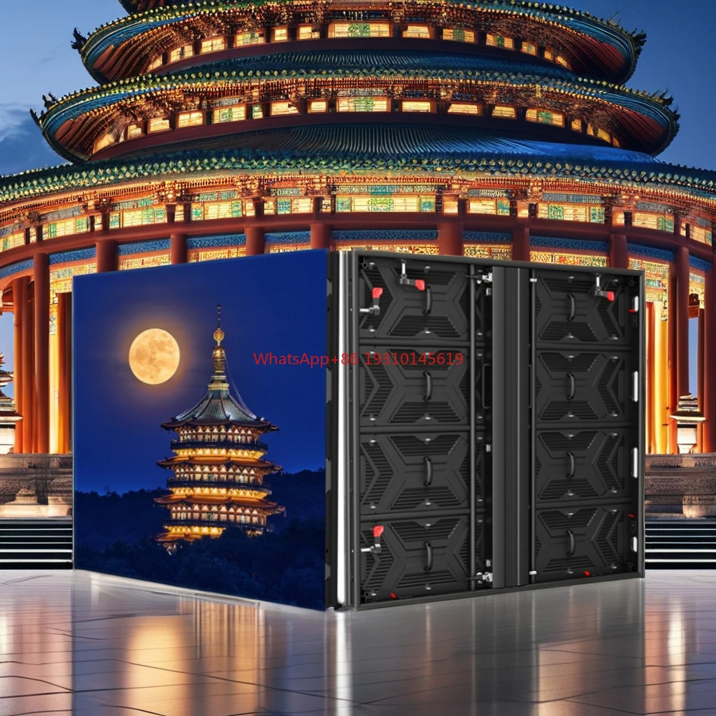 

Factory Price P2.97 Curved Splice Screen LED Modules Full Color Video Wall Display for Outdoor Advertising Waterproof 5000cd