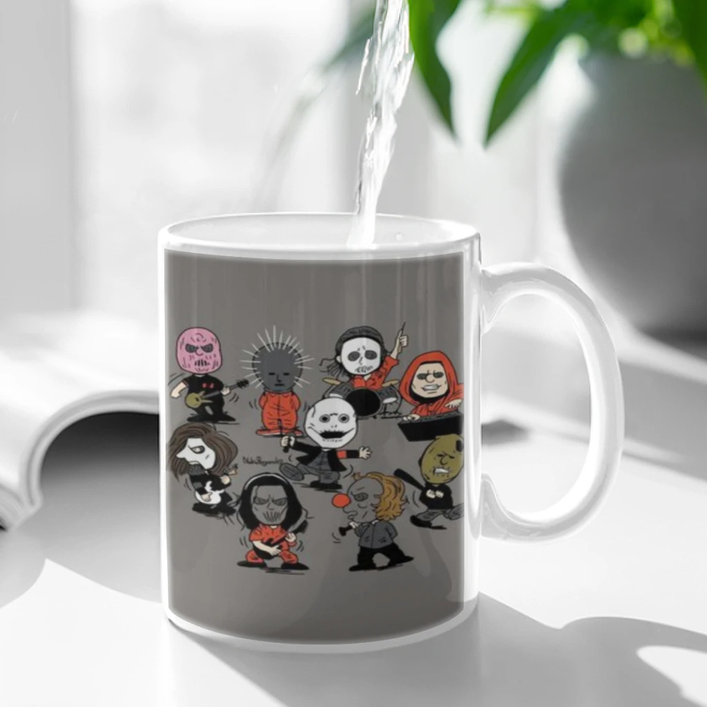 Classic Heavy Metal Rock S-Slipknot Ceramic Cup Coffee Oatmeal Breakfast Cup Creative Personality Mug