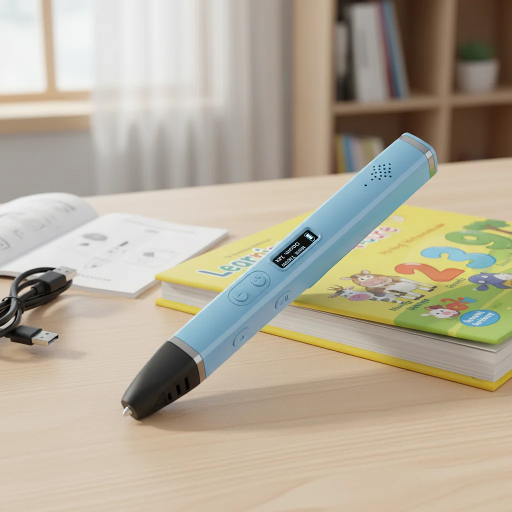 

Профессиональная ручка для 3D-печати с OLED-дисплеем, быстрым экструдером и контролем температуры, для рисования и DIY-проектов, для PLA-филамента, подарок